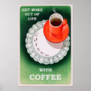 Search for coffee advertisement posters Antique