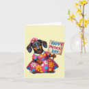 Search for dachshund mothers day cards Wiener dog