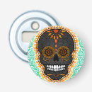 Search for sugar skull bottle openers Dia de los muertos