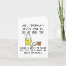 Search for funny drinking birthday cards Sarcastic