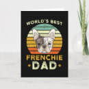 Search for french fathers day cards Best frenchie dad