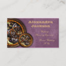 Search for clockwork business cards Victorian