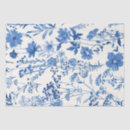 Search for blue toile tissue paper Floral