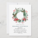 Search for luncheon christmas invitations Vintage