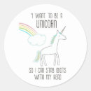 Search for unicorn quote stickers Funny