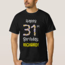 Search for 31st birthday tshirts 31 years old