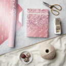 Search for rose gold glitter wrapping paper Metallic