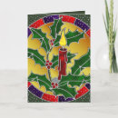 Search for red candle cards Decorative