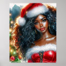 Search for black santa posters Seasons greetings