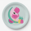 Search for pink flamingo plates Cute