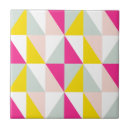 Search for yellow geometric pattern tiles Contemporary