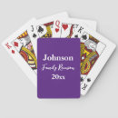 Search for family reunion playing cards Simple