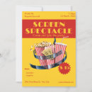 Search for film invitations Popcorn