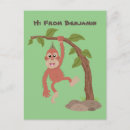Search for happy monkey postcards Ape