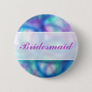Search for abstract wedding badges Bridesmaid
