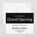 Search for business postcards Grand opening