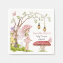 Search for enchanted forest napkins Fairy baby shower