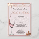 Search for toast rehearsal dinner invitations Gold