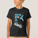 Search for winter kids tshirts Snowboarder