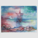 Search for compass gift wrap Watercolor