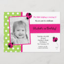 Search for photo ladybug invitations Modern