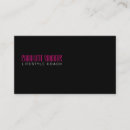 Search for ladies clothing business cards Fashionista