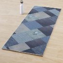 Search for fabric yoga mats Blue