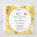Search for honey bee bridal shower invitations Honeycomb