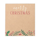 Search for christmas notepads Rustic