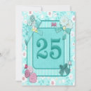 Search for twenty five birthday invitations 25th