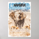 Search for wildlife posters Watercolor