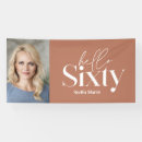 Search for 60th birthday banners Modern