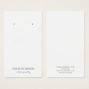 Search for white display cards Black and white