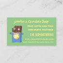 Search for chocolate business cards Confectionery