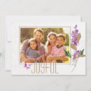 Search for lavender christmas cards Floral