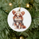 Search for pup christmas tree decorations Animal