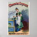 Search for vintage french food posters Chocolate