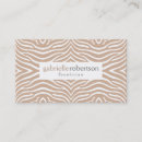 Search for zebra business cards Animal