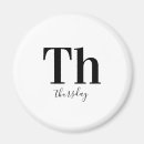 Search for monday magnets Thursday
