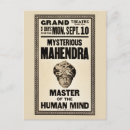 Search for mysteries postcards Magician