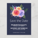 Search for pretty save the date postcards Watercolor