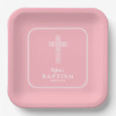 Search for baptism paper plates Christening