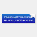 Search for hates america bumper stickers Republican