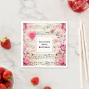 Search for vintage sheet music napkins Musical notes