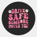 Search for aesthetics stickers Safe driving