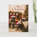Search for german shepherd puppy christmas cards Dog lover