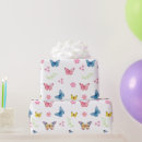 Search for butterfly wrapping paper Kids birthday