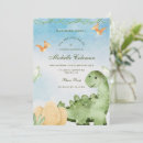 Search for hatching dinosaur invitations Watercolor