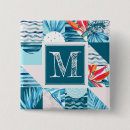 Search for square patterns badges Ocean