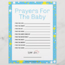 Search for baby prayer invitations Blue